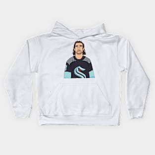 tanev and reaction face Kids Hoodie